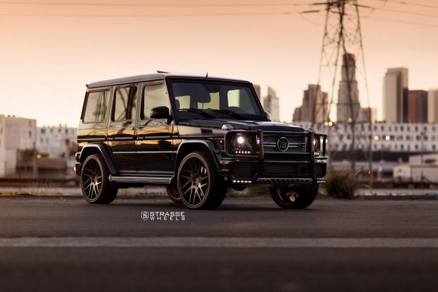  Mercedes AMG G65 on Strasse Wheels (SM7T Deep Concave) 2018 года  (фото 1 из 14)